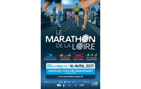 Sébastien sur le 1 er marathon de la Loire