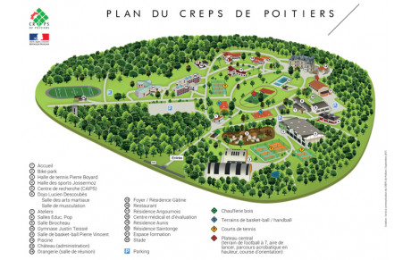 Le stage du club a débuté au creps de POITIERS