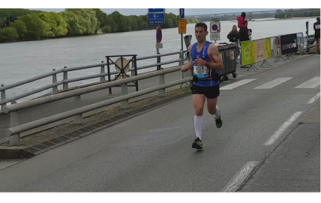 Le 1 er marathon de la Loire par Sébastien