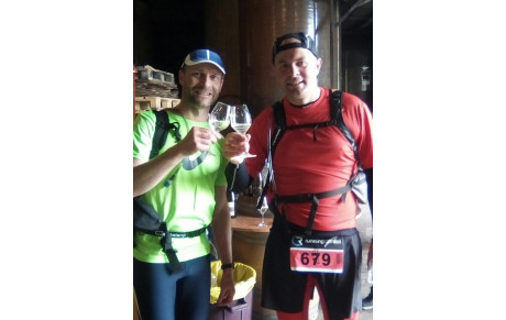 "A la la vôtre" sur le trail des Vignes