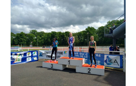 Une superbe performance de Pauline avec en prime le titre régionale des épreuves combinées