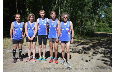 Une course sympathique la Prunelloise sans les chronos mais avec un podium