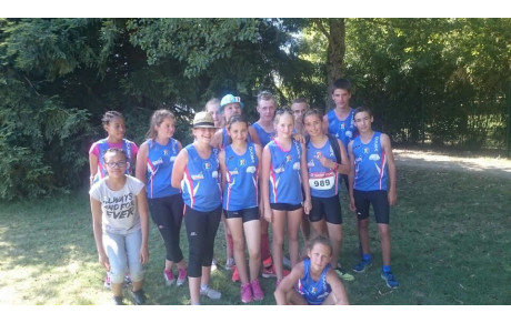 Les bleus sur l'Equip'Athlé avec 03 équipes