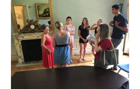 Marine sur une conférence de presse 