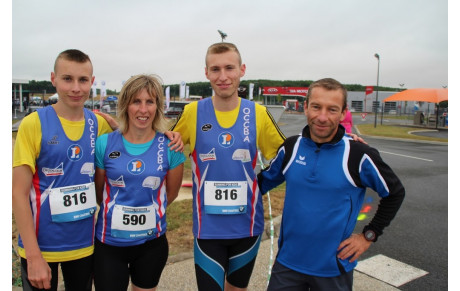 Les bleus ont du coeur sur le Running For Kids avec en prime des podiums 