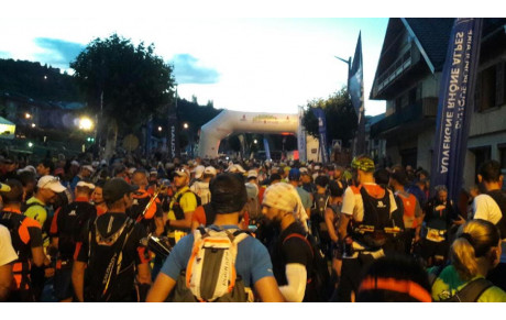 La ""ballade"" de 65 Km a débuté sur la 6000M