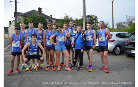 Une bonne reprise sur les Foulées Baillarmoises 