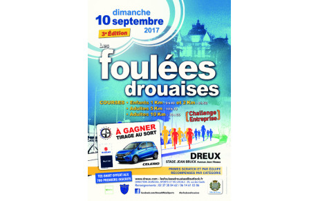 Ils ne vont pas s'ennuyer sur les Foulées Drouaises 