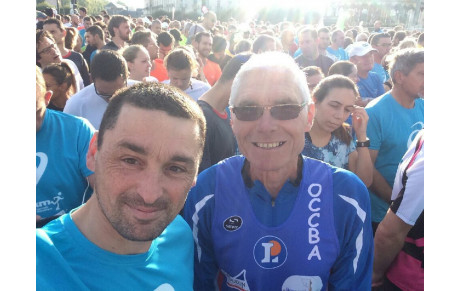 Roland sur le 10 Km de TOURS