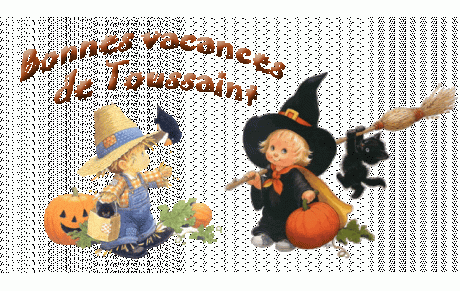 Le programme durant les vacances de la Toussaint