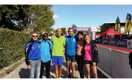 De belles performances aux France du 10 Km à AUBAGNE