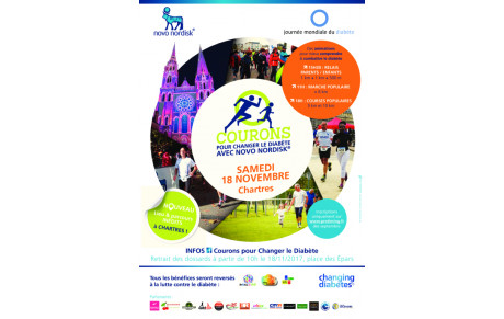 Courons pour changer le diabète une bonne action ce samedi