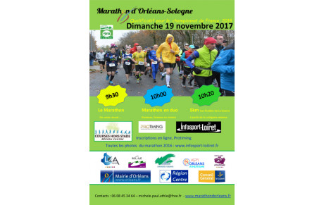 Au menu dimanche, le marathon d'Orléans Sologne