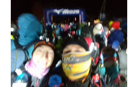 Tous des finishers  sur la SAINTEXPRESS au top les ""gaillards""