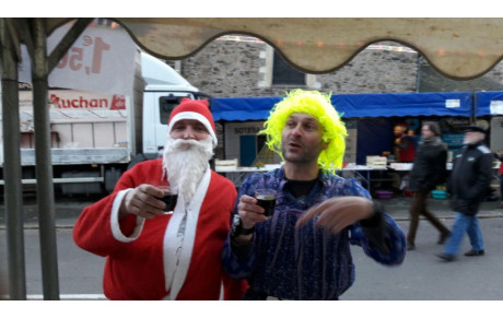 Une ronde de Noël rondement menée avec 16,250 Kg de bonbons et tout le reste!!!