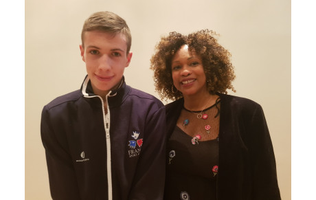 Gaël récompensé lors de la soirée des champions du CNOSF 