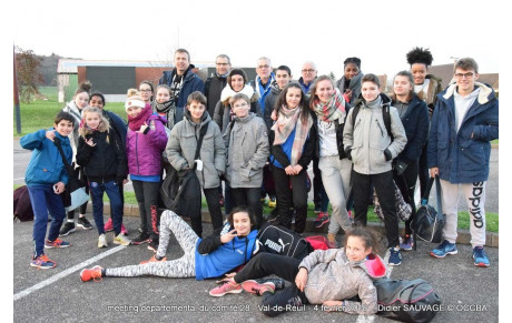 Les bleus sur le meeting du comité à VAL DE REUIL
