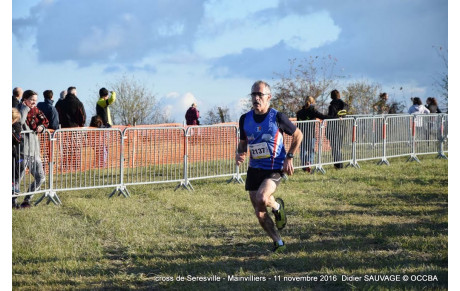 Gilles PER sur le cross national UNASAT 