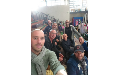 Les bleus sont dans la place à VOLVIC sur le trail de Vulcain