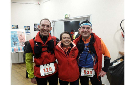 Un super trail Entre Chien et Loup avec en prime, la pose avec la championne du monde Trail