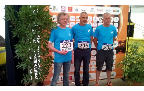 Ils ont franchi la ligne d'arrivée sur les France de Marathon