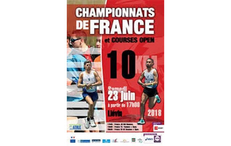 Les Championnats de France du 10 Km à LIEVIN avec les bleus