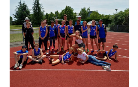 Les benjamins et les minimes à la fête sur le Challenge Equip'Athlé  