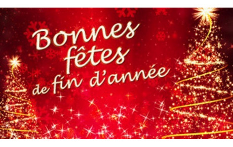 Joyeuses fêtes de fin d'année
