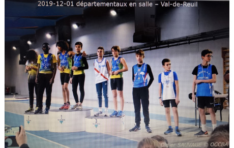 Résultats Championnat d'Eure-et-Loir en salle à Val-de-Reuil