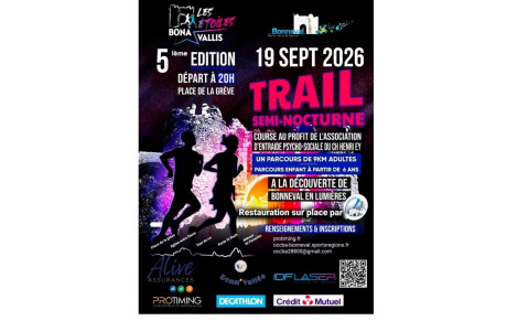 Trail de Bonneval la 5 Ème édition se prépare