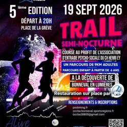 Trail de Bona'Vallis 2026