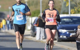 Un gars Une fille et Trail Hospitalier