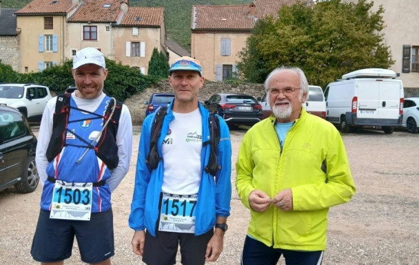 Un gars Une fille et Trail Hospitalier